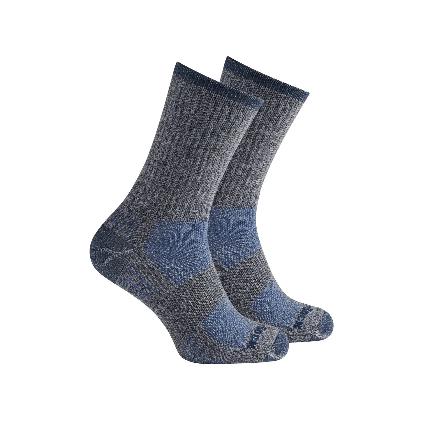 Silver Escape - Crew Socks - Steel Grey